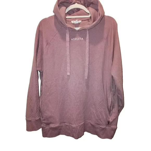 Women's Athleta Triumph Logo Hoodie M - Picture 1 of 4